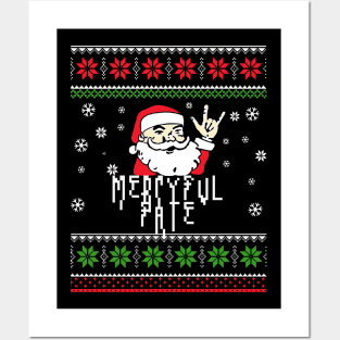 mercyful fate santa metal Posters and Art